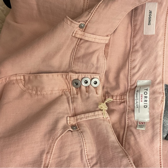 Torrid Jeggings 12 XT pink NWOT - Picture 7 of 9